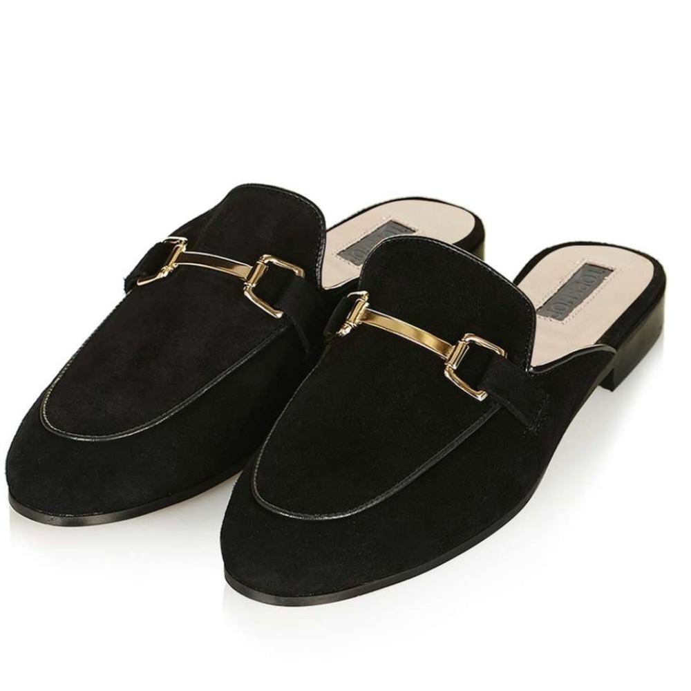 NWOT Topshop Alexa Bit Mule Sz 39